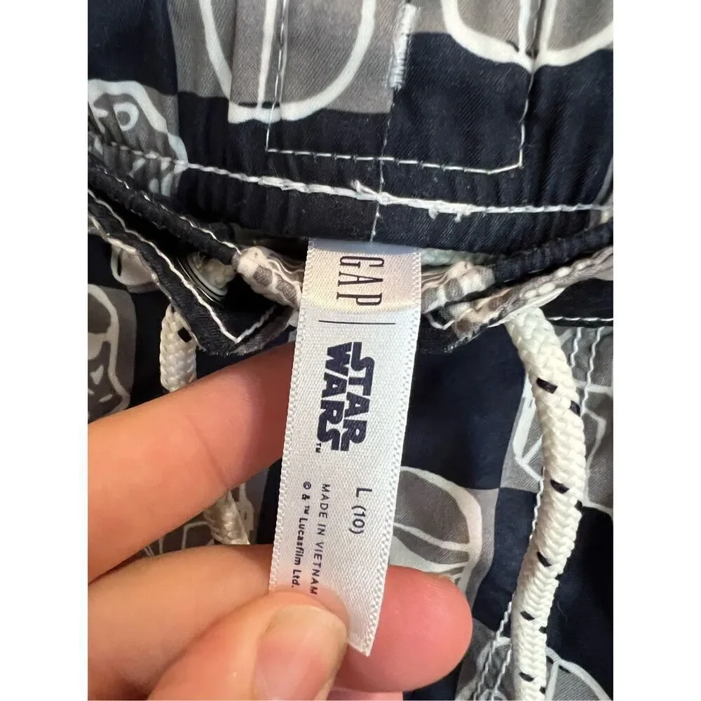 Gap Star Wars Boys Swim Trunks Youth Large (10)